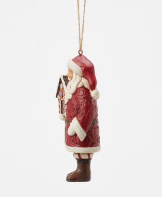 Gingerbread Santa Ornament