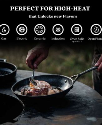 Artist Carbon Steel 2-Piece Frying Pan Set