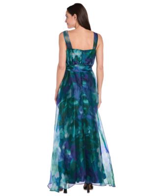 Women's Sleeveless Bow-Tie A-Line Dress