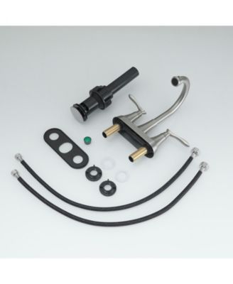 4 in. Centerset 2-Handle High-Arc Bathroom Faucet