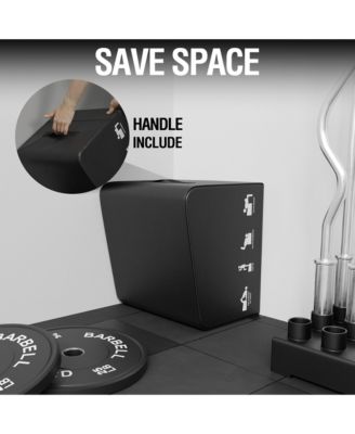 Hip Thrust Bench, Hip Thrust Machine at Home for Glute Bridge, Multi-Functional Hip Thrust Box with Non-Slip, Glute Workout Equipment, 700LB Load Capacity, Core & Ab Strength Training