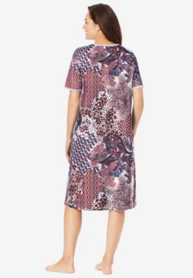 Women's Dreams and Co. Short T-Shirt Lounger