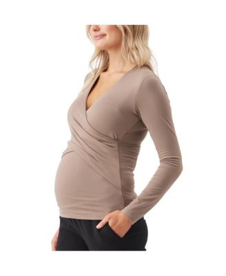Maternity Luxe Knit Embrace Nursing Top