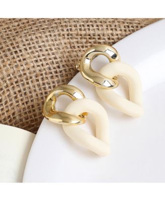 Chainlink Drop Earrings