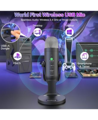 Wireless Microphone K66DG-US and D65P Microphone Furry Windscreen