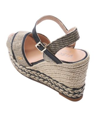 Empuria Canvas Espadrille Sandal Wedges