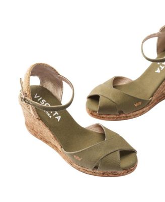 Aiguablava Limited Edition Canvas Espadrille Sandal Wedges