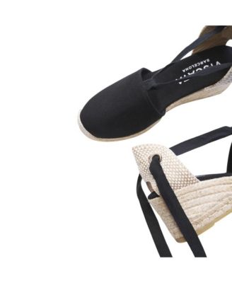 Escala Canvas Espadrille Wedges