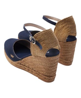 Satuna Canvas Espadrille Wedges