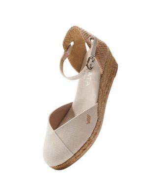 Pubol Canvas Espadrille Wedges