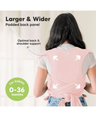 D-Lite Baby Wrap Carrier, Adjustable Baby Carrier, Baby Sling, Newborn, Infant, Toddler 7-44lbs