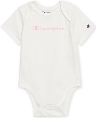 Baby Girls 3-Piece Bodysuit, Hoodie and Joggers Set