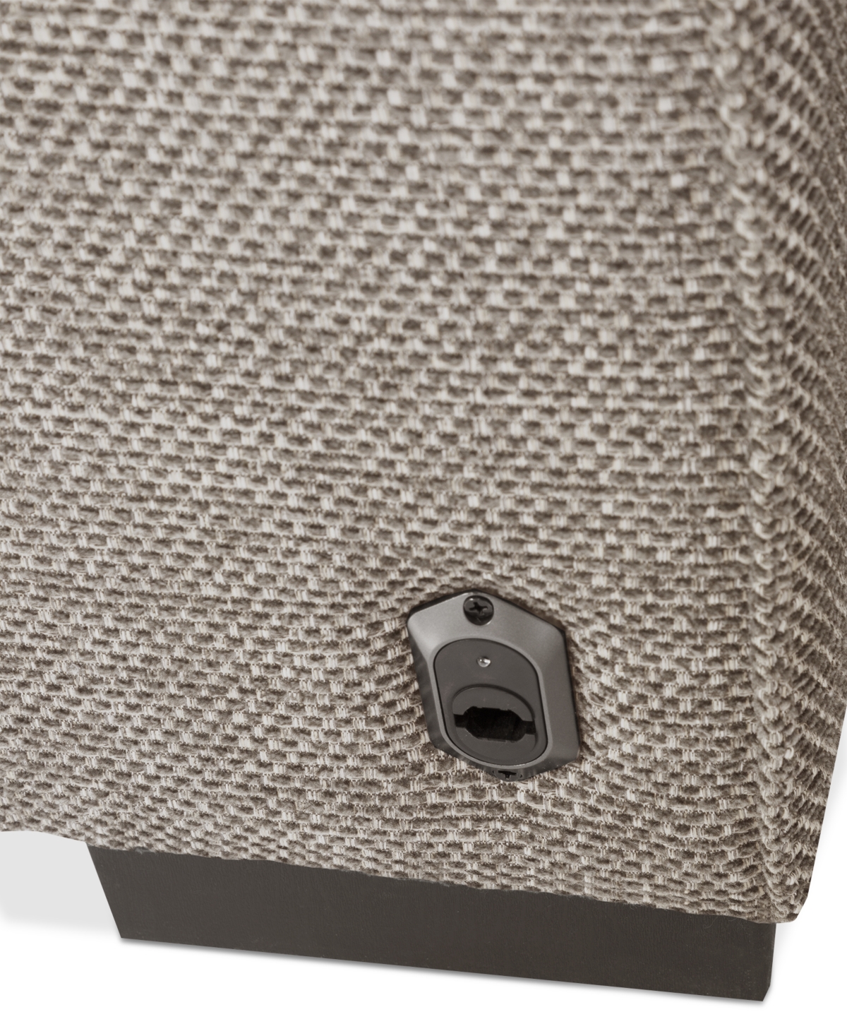 Macy's Miren 3-pc. Fabric Sectional With 3 Power Headrest Recliners, Exclusively At  In Brown