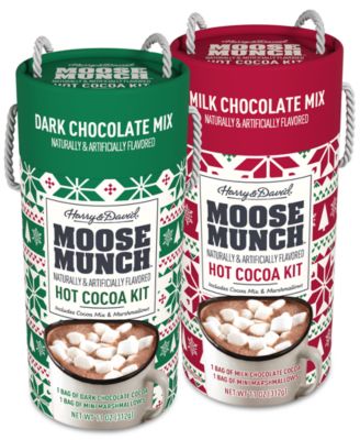 Harry & David - Moose Munch Milk Chocolate and Classic Caramel Cocoa Mix, 2 Pack