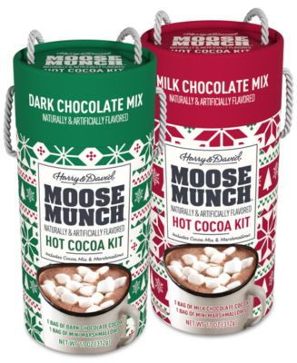 Harry & David 2 Pack Milk Chocolate and Dark Chocolate Cocoa Mix