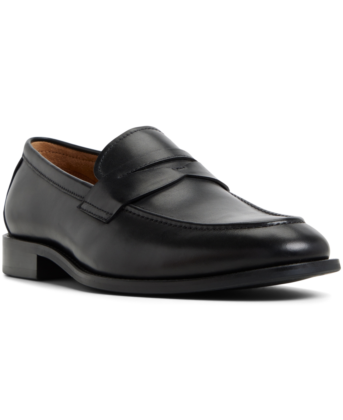 Brooks Brothers Glenrock Penny Loafer In Black