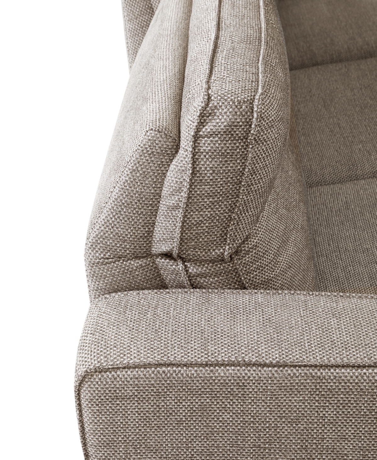 Macy's Miren 3-pc. Fabric Sectional With 2 Power Headrest Recliners With Console, Exclusively At  In Brown