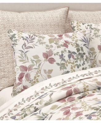 Rosewood Botanical Leaf 4-Pc. Comforter Set, Full