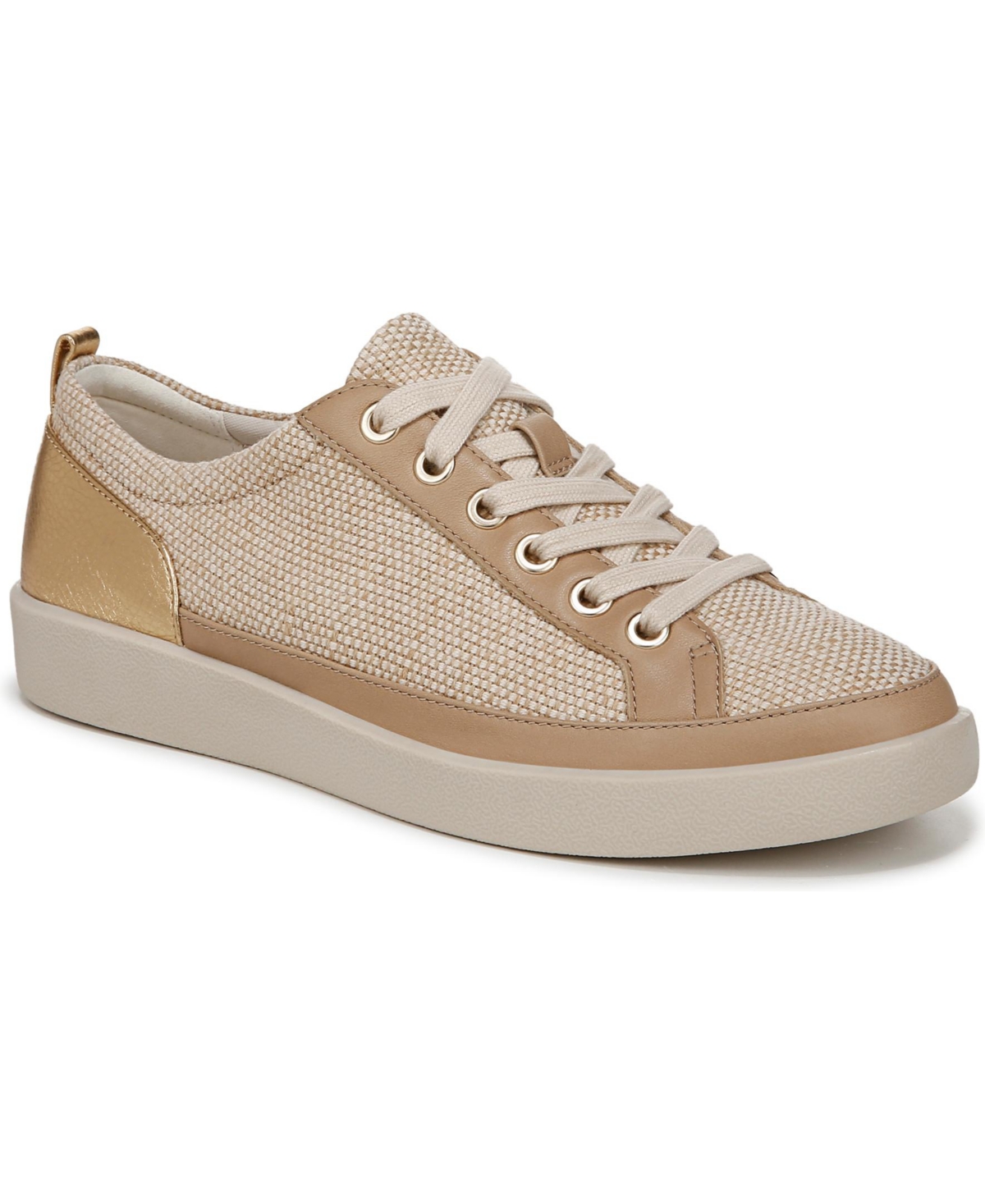 Womens Winny 2 Lace Up Sneakers - Natural canvas