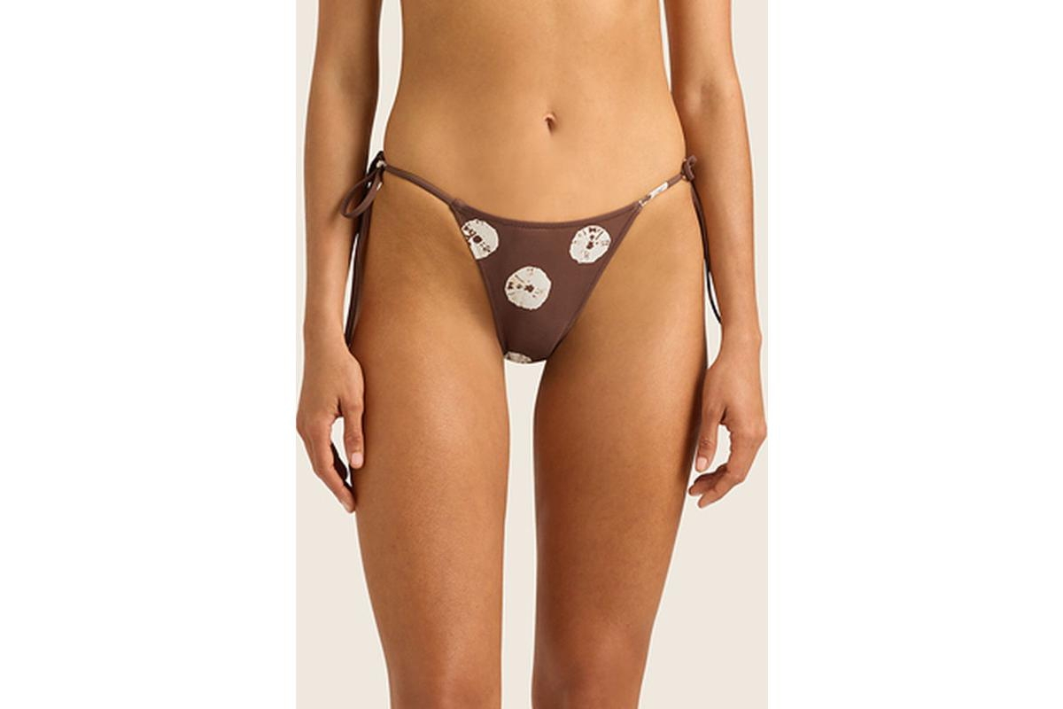 Women's Palma String Cheeky Bikini Brief - Tie dye