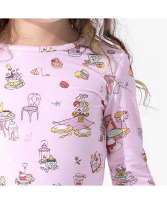 Kids Unisex Kids' Tea Party Set of 2 Piece Pajamas