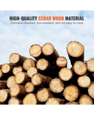 Kids Wooden Garden Playhouse Outdoor Cottage with Door Window and Sink