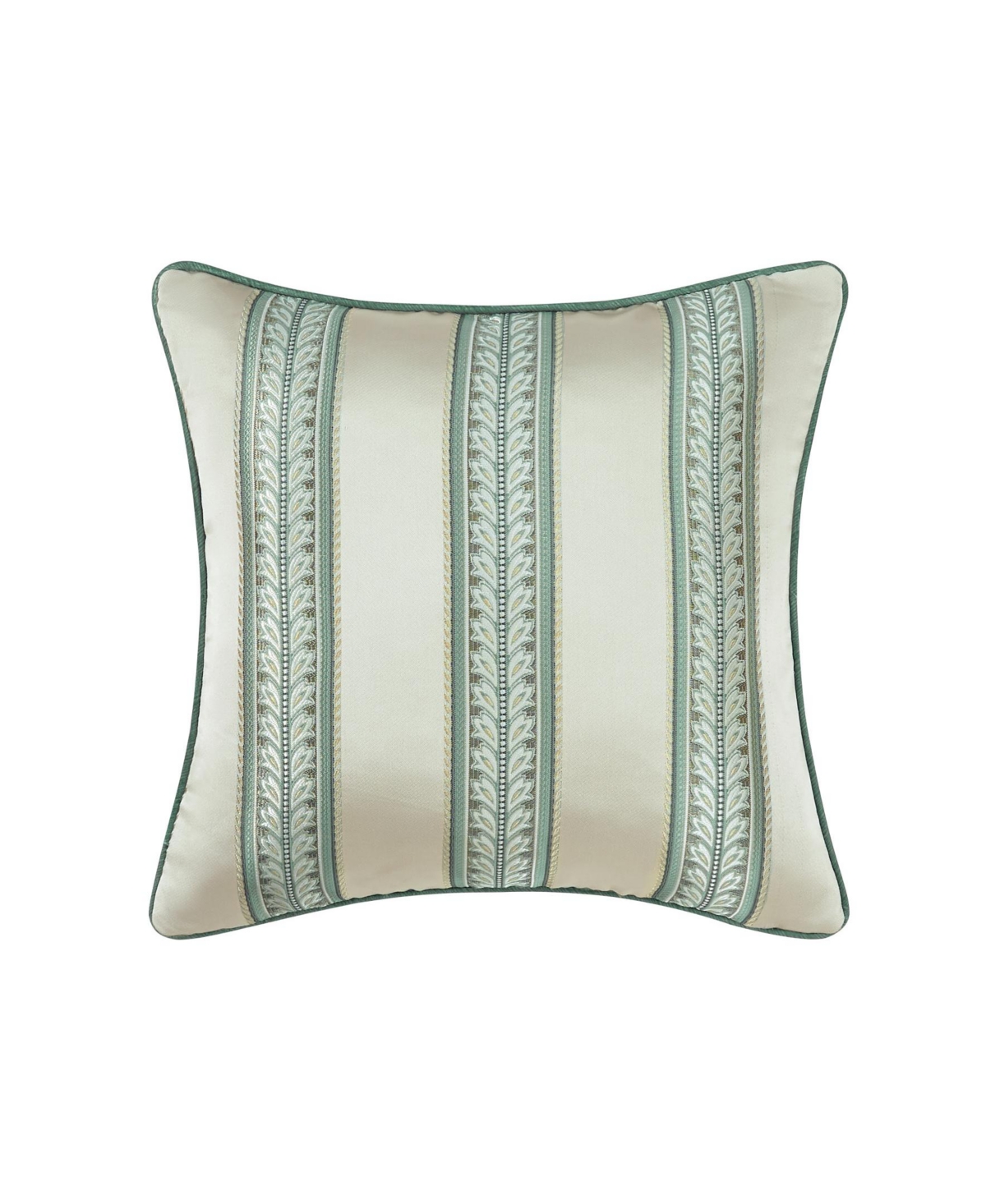 J Queen New York Nico Square Decorative Pillow, 20" X 20" In Blue