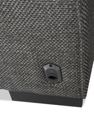 Miren 4-Pc. Fabric Sectional with 2 Power Headrest Recliners