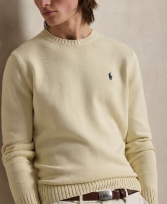 Men's Cotton Crewneck Sweater