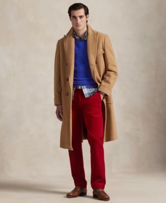 Men's Wool-Cashmere Cable-Knit Sweater