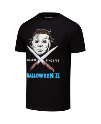 Men's Black Halloween Poster T-Shirt
