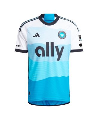 Men's Patrick Agyemang Blue Charlotte FC 2024 The Carolina Kit: Explore Authentic Player Jersey