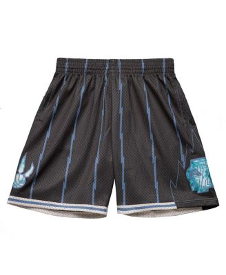 Men's Black Toronto Raptors 1998-99 Hardwood Classics Tie-Dye Swingman Shorts