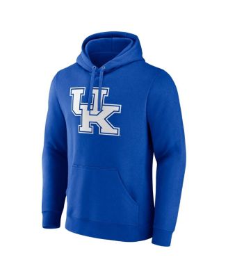 Men's Royal Kentucky Wildcats Fleece Pullover Hoodie