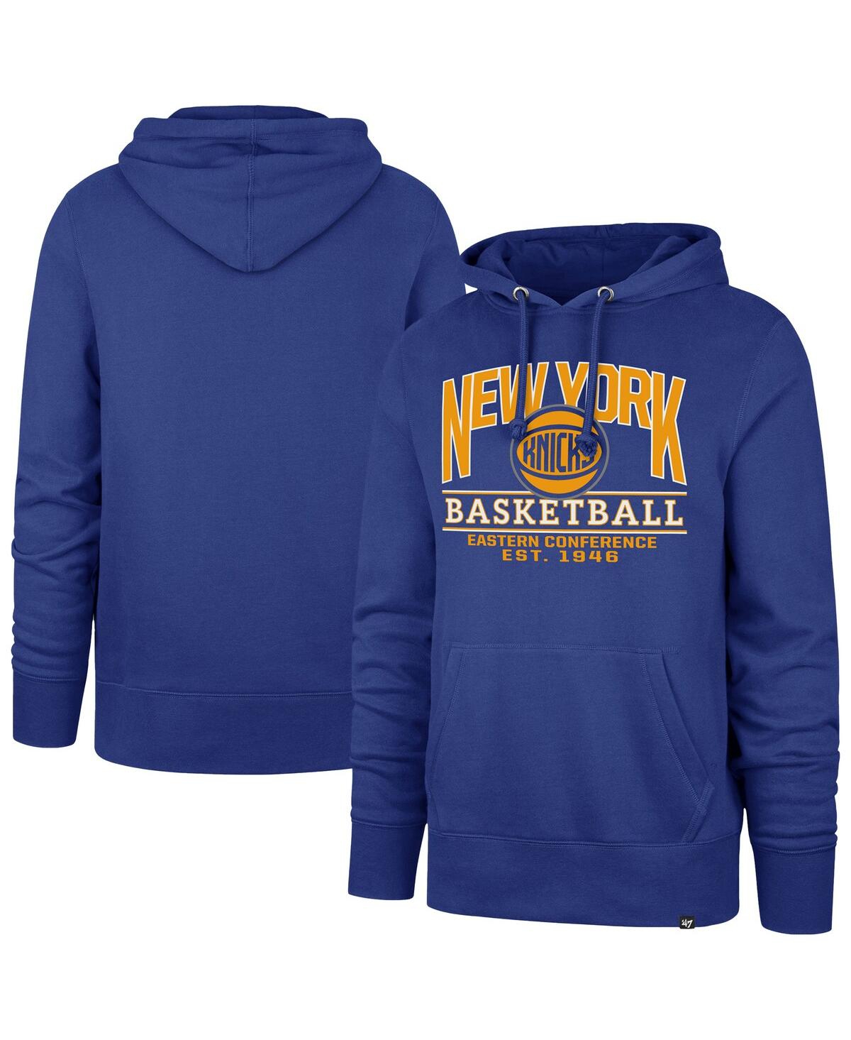 Men's and Women's Royal New York Knicks Good Call Headline Pullover Hoodie - Royal