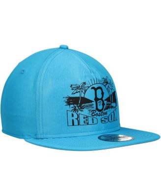 Men's Blue Boston Red Sox Neon Golfer Snapback Hat