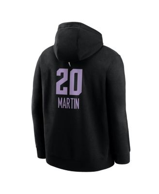 Men's Kate Martin Black Golden State Valkyries Explorer Edition Name Number Pullover Hoodie
