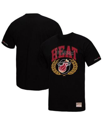 Mitchell & Ness - Men's Black Miami Heat NBA x Michelob Ultra Rewind II T-Shirt