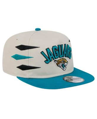 Men's Stone/Teal Jacksonville Jaguars Athletic Golfer Snapback Hat