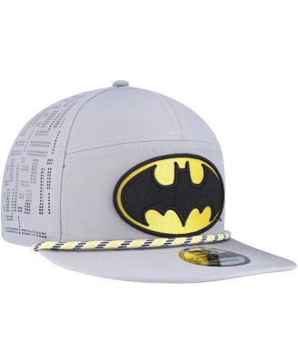 Men's Gray Batman Rope Trucker 9FIFTY Adjustable Hat