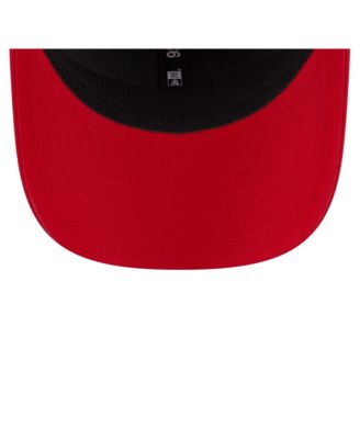 Men's Red Cincinnati Reds Circle Patch 9SEVENTY Stretch-Snap Hat