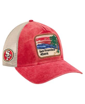 New Era - Men's Scarlet/Cream San Francisco 49ers Vintage Landscape 9TWENTY A-Frame Adjustable Hat