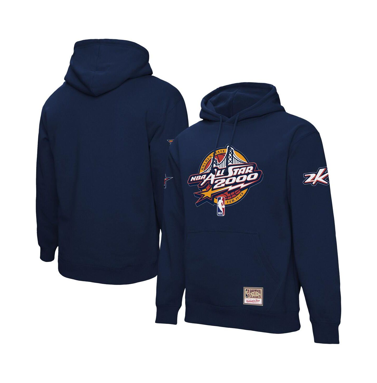 Худи Mitchell & Ness Navy 2000 NBA All-Star Game Pullover — фото 1