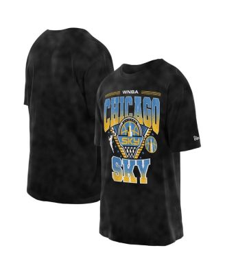 New Era - Men's Black Chicago Sky Boxy Sport Classics Vintage Wash T-Shirt