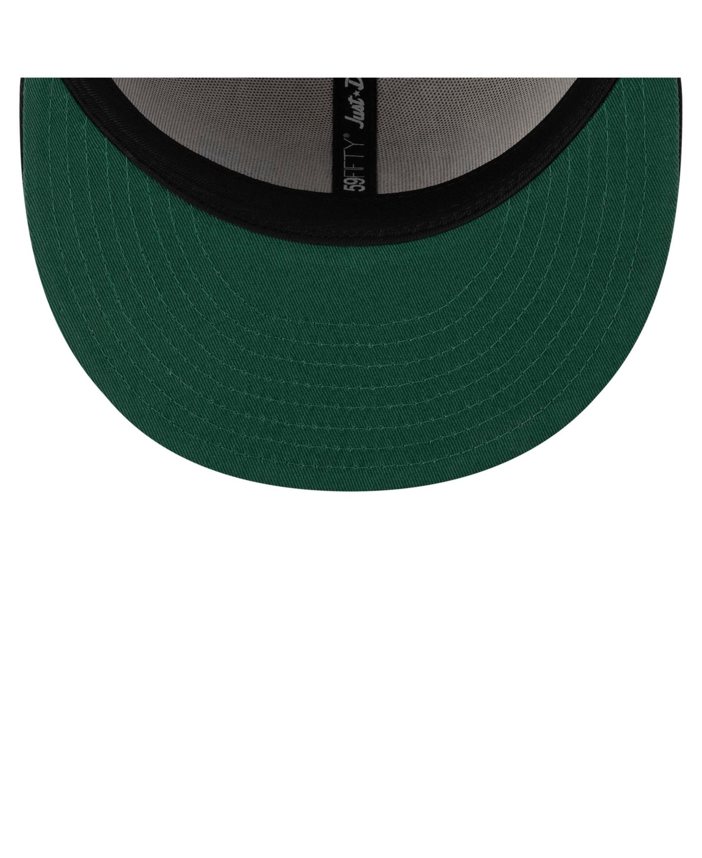 Мужская кепка New Era x Just Don Light Beige/Black Florida Marlins Just Don x Earth Day 59FIFTY Fitted Hat — фото 5
