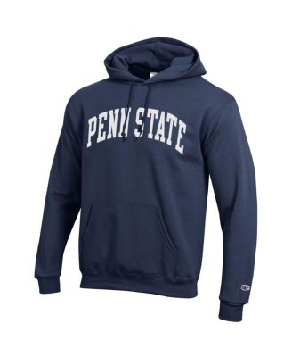 Men's Navy Penn State Nittany Lions Basic Arch Fleece Pullover Hoodie