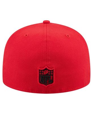 Men's Red Kansas City Chiefs State Stitch 59FIFTY Fitted Hat