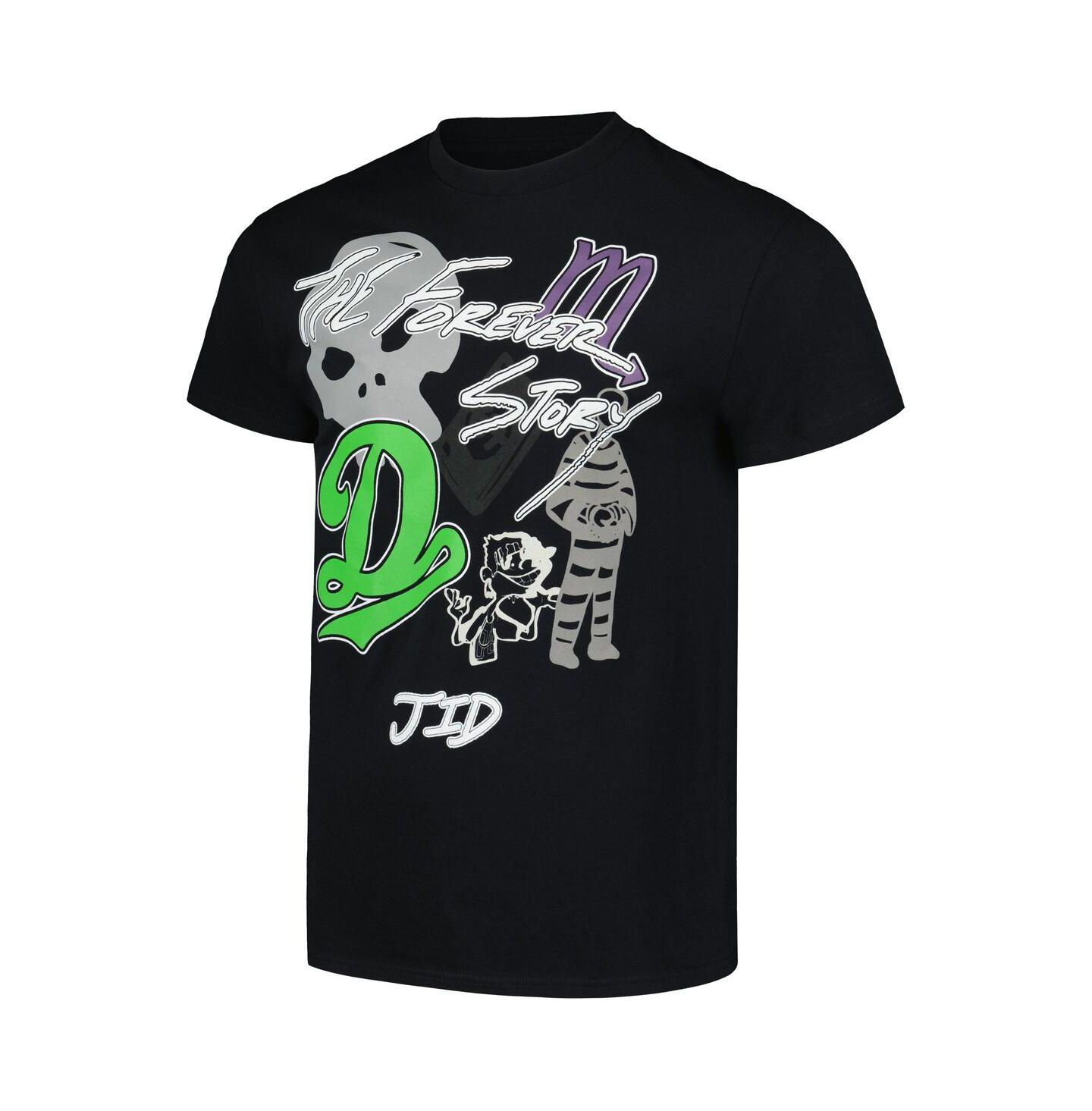 Футболка Manhead Merch Black JID The Forever Story — фото 2