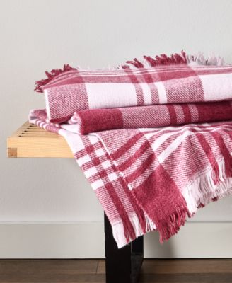 Cozy Plaid Throw, 50" x 60", Exclusively for Macy's