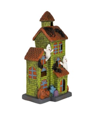 20" LED Lighted Ghostly Haunted House Halloween Decoration